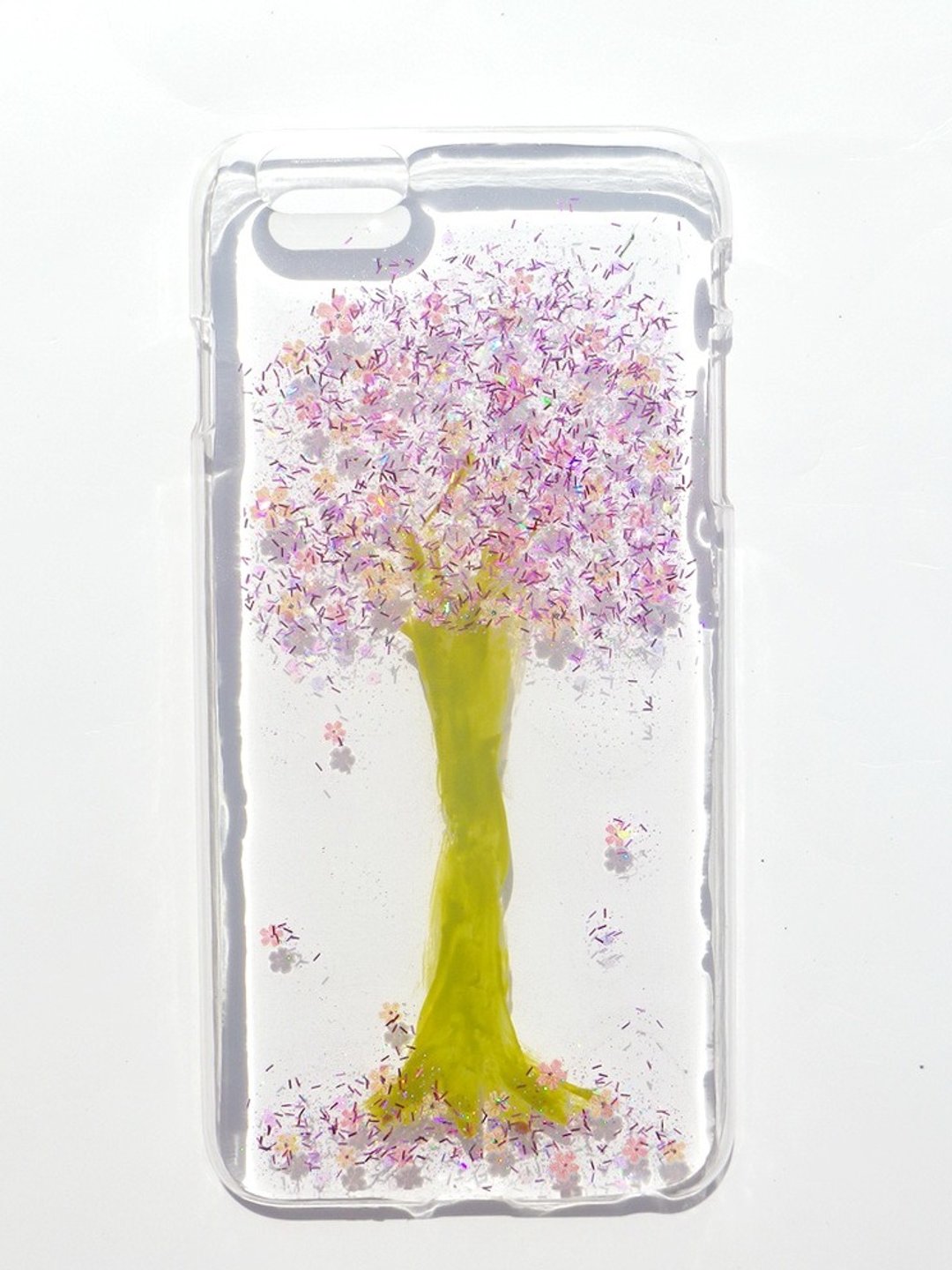 Anny's workshop手作手机保护壳，适用于 iphone 6 plus, 2015希望之树 - 手机壳/手机套 - 塑料 粉红色