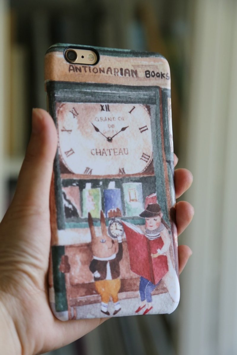 莎士比亚书店-时间手机壳 - 手机壳/手机套 - 塑料 绿色