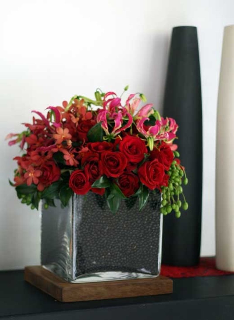 时尚红 - 植栽/盆栽 - 纸 红色