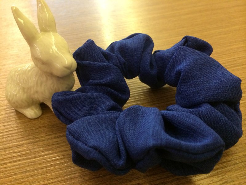 Dr.Pumpkin-大肠花儿发圈(大肠圈)-深海蓝 - 发饰 - 其他材质 多色