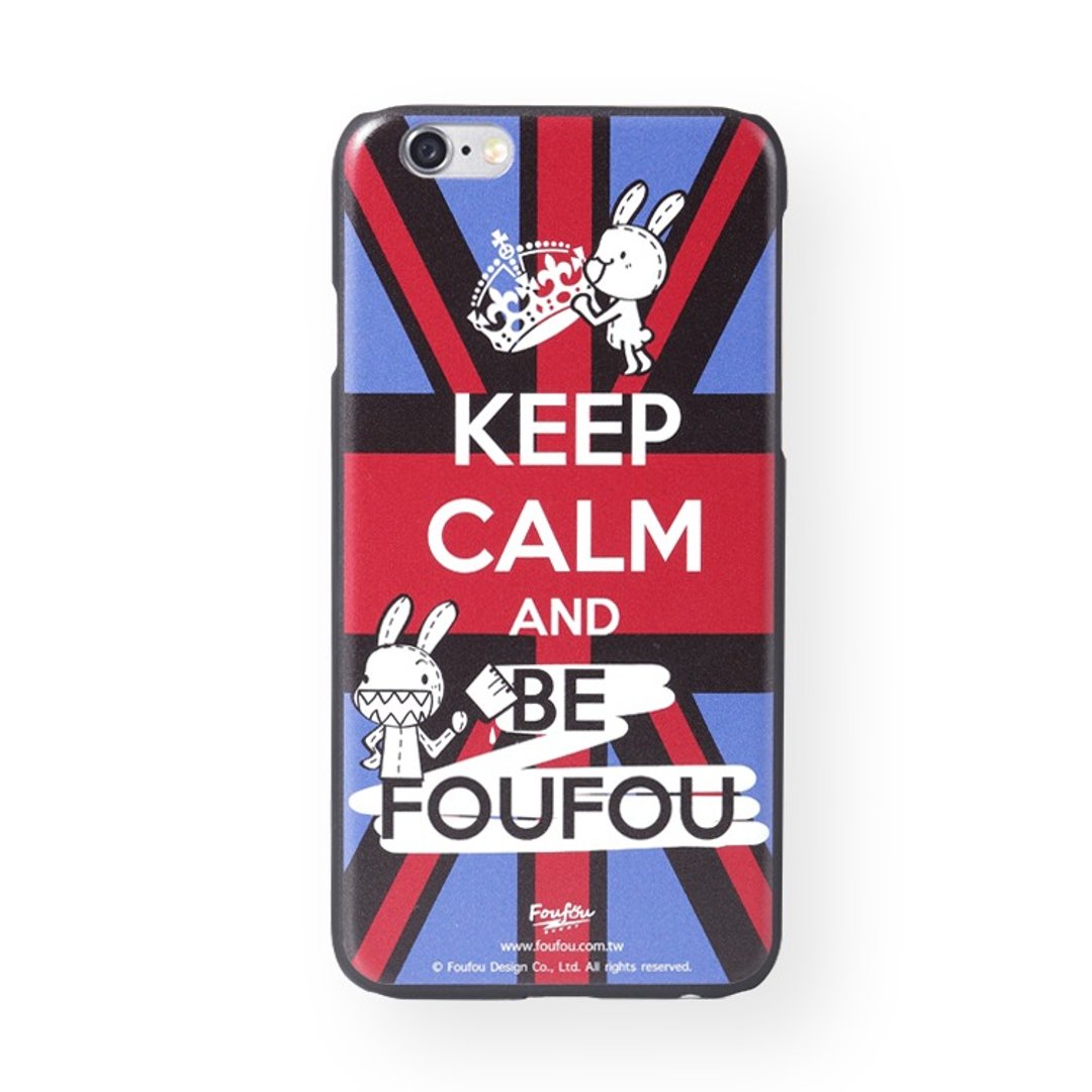 《Foufou x 火柴邦》IPhone6/6Plus手机壳-Keep Calm &amp; Be Foufou - 手机壳/手机套 - 塑料 多色
