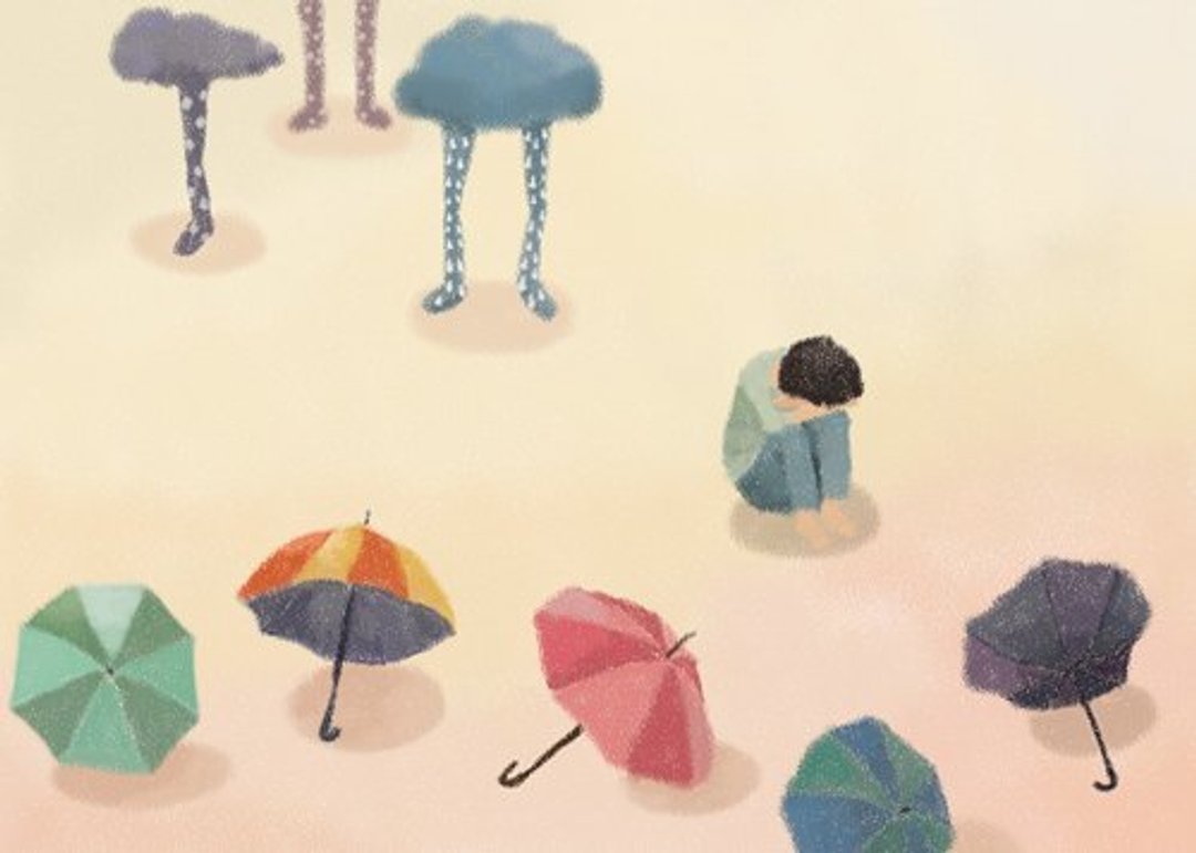 I hate the rain  明信片 - 卡片/明信片 - 其他材质 金色