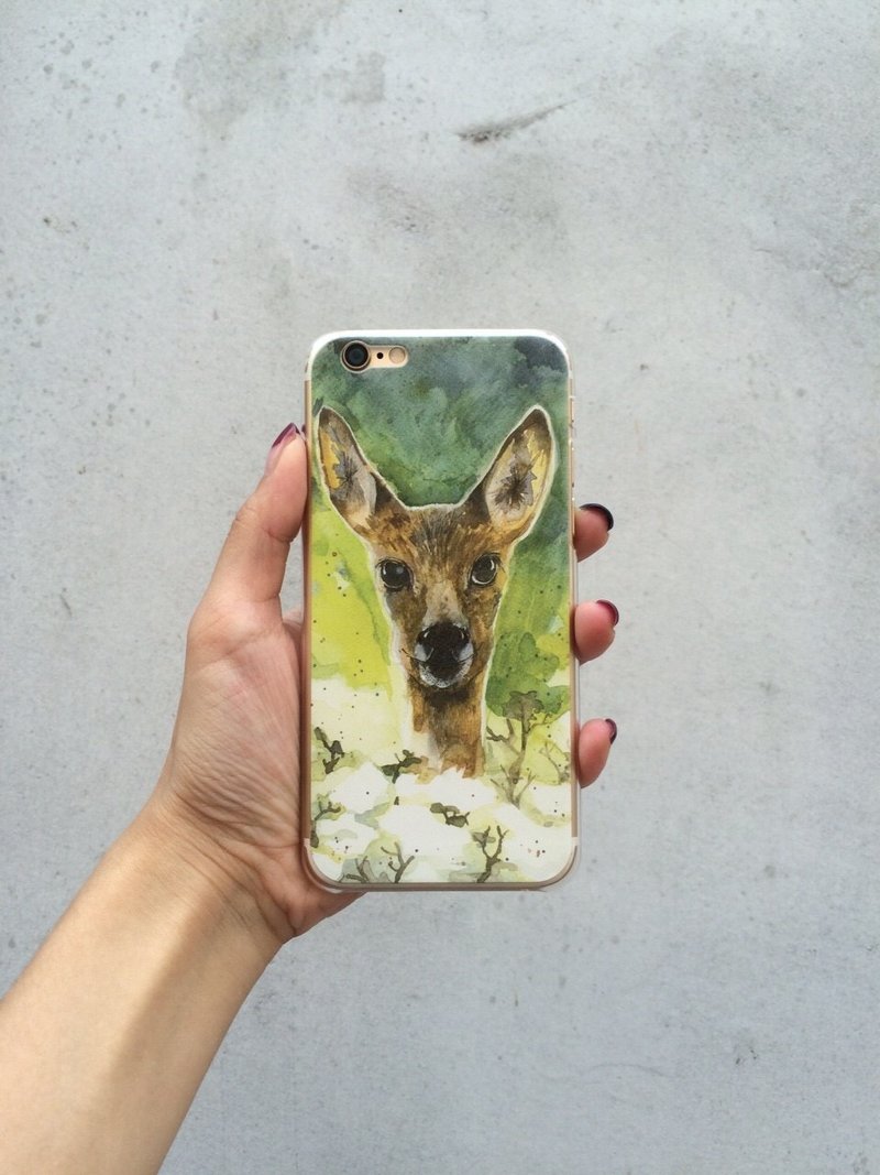 手机壳 动物 鹿 - 手机壳/手机套 - 塑料 