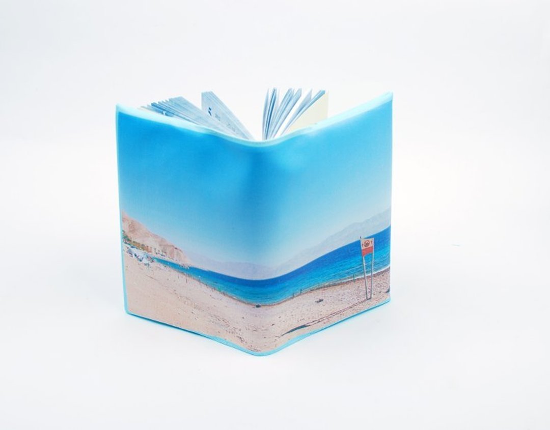 Red sea。红海---书套 - 笔记本/手帐 - 防水材质 蓝色