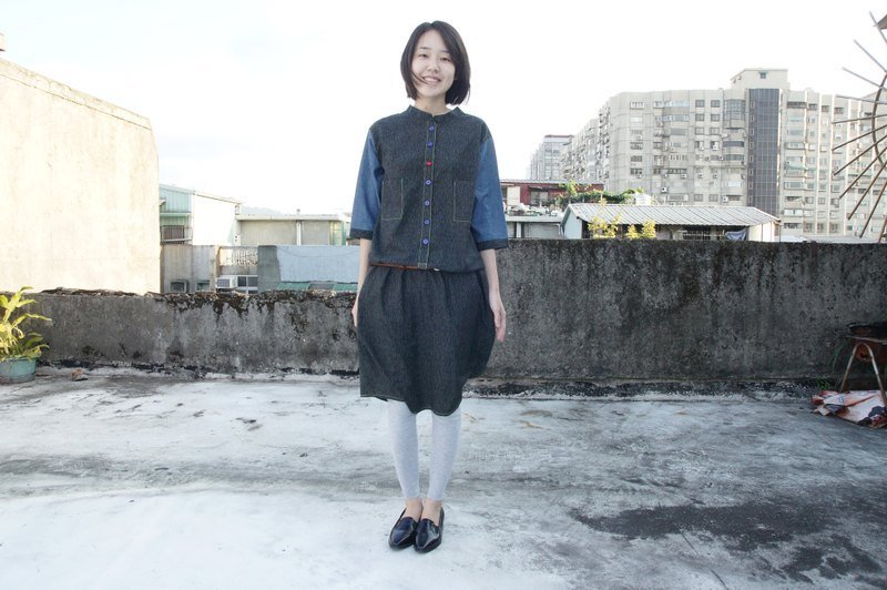 ✬✭✬她说✬✭✬ - 洋装/连衣裙 - 其他材质 蓝色