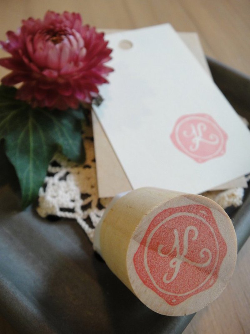 手作橡皮章-蜡封章(1号K) - 其他 - 其他材质 红色