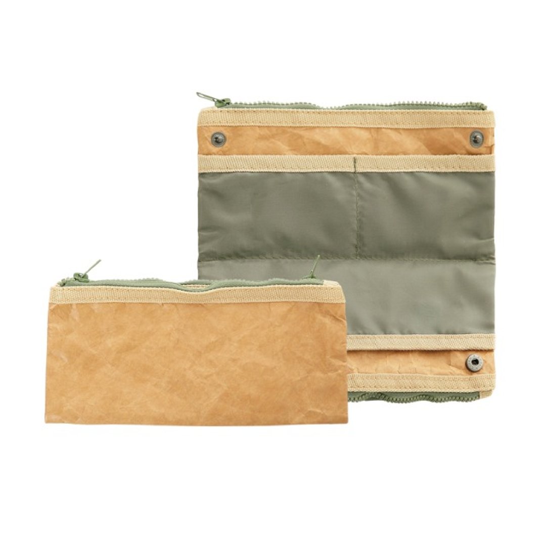 日本设计新材质●FLY BAG 多功能长夹 - 皮夹/钱包 - 纸 咖啡色