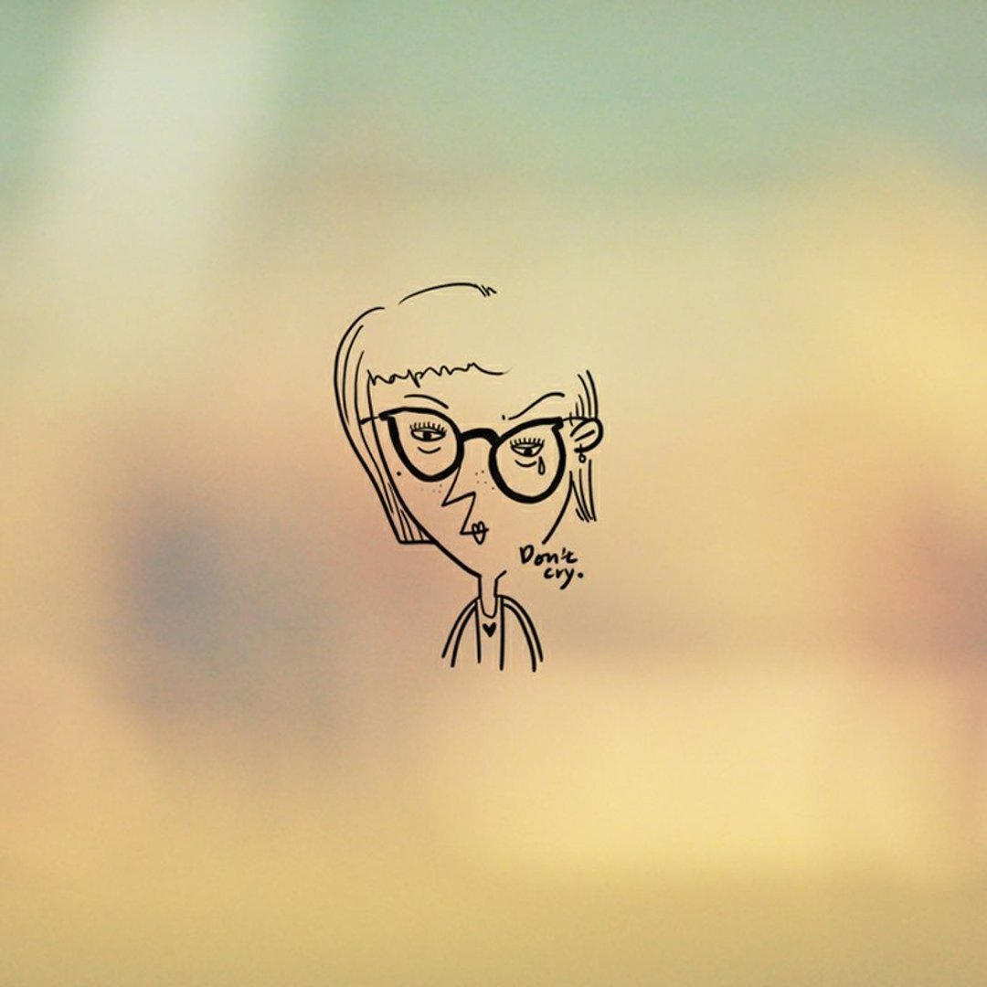 Don't cry /Magai's sticker - 贴纸 - 纸 