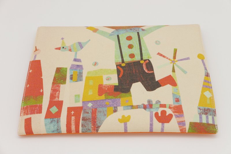 11寸I PAD平板电脑保护套_彩虹跳绳 - 电脑包 - 其他材质 橘色