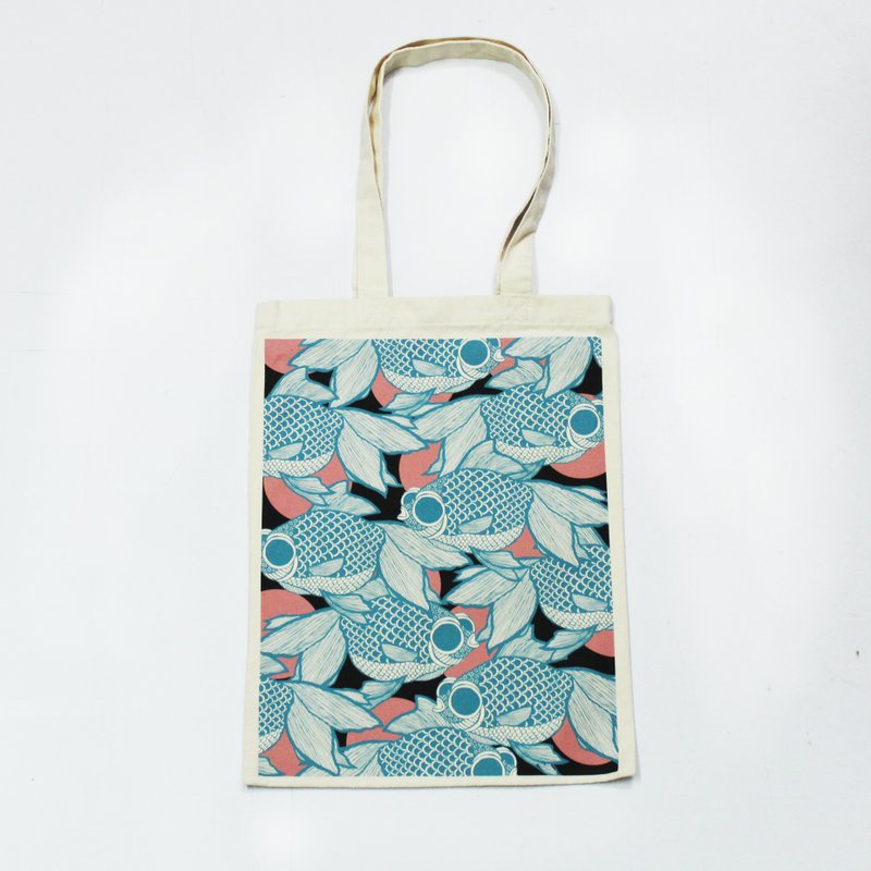 金鱼 帆布袋 - 侧背包/斜挎包 - 其他材质 多色