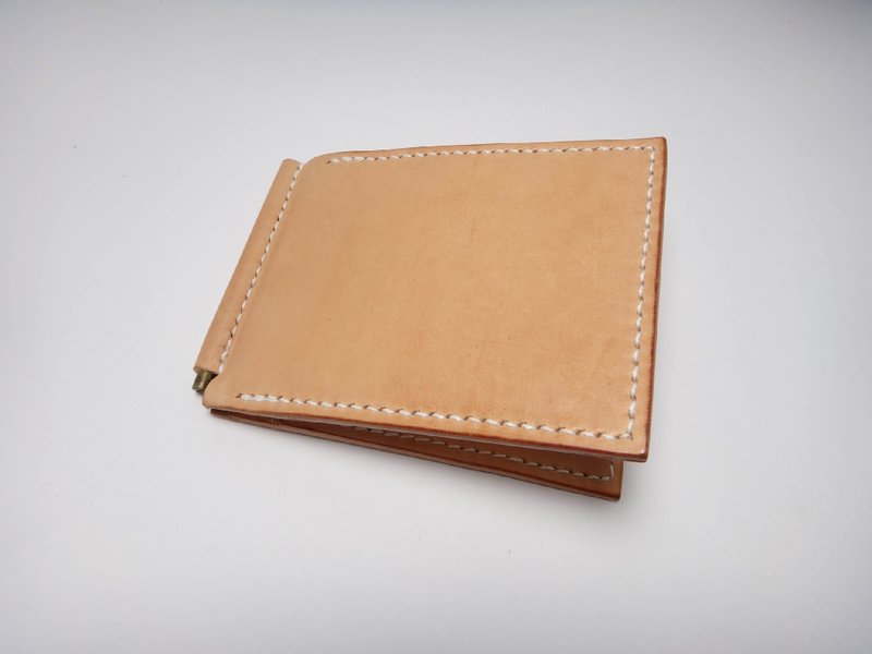IPPI－个性钞票夹皮包 真皮／手工 - 皮夹/钱包 - 真皮 卡其色