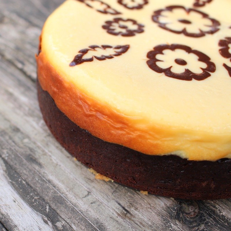 乳酪布朗尼 - 蛋糕/甜点 - 新鲜食材 黑色