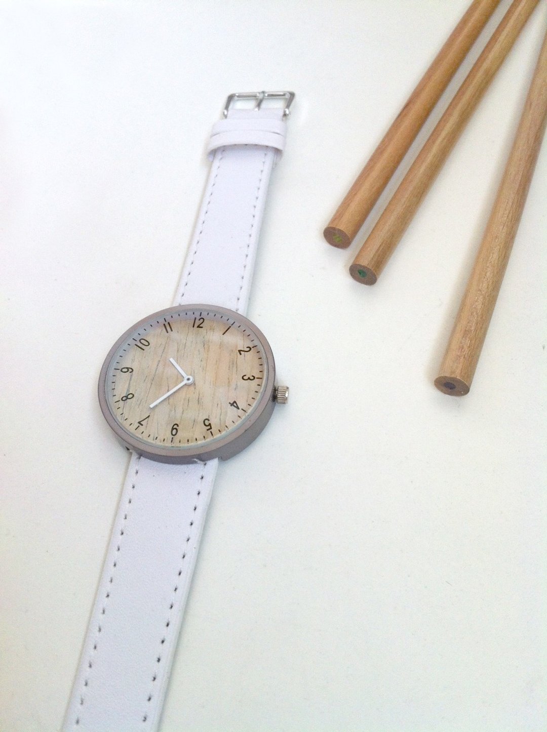CLOCK 木核 手工表 手表 - 女表 - 木头 咖啡色