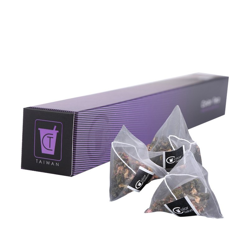 【Color Salon Tea】桂花红茶 Osmanthus Black Tea - 茶 - 植物．花 紫色