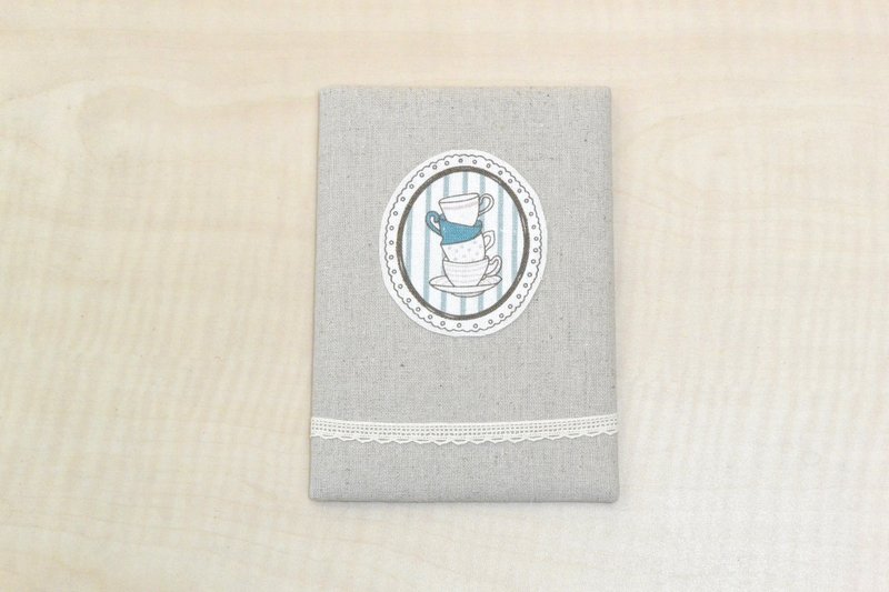 手感布卡片 - 万用卡 - Coffee Cup - 卡片/明信片 - 其他材质 卡其色