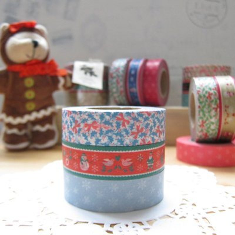 Marks Masking Tape 和纸胶带 2013耶诞款-红色 (MKT19-RE) *圣诞节 - 纸胶带 - 其他材质 红色