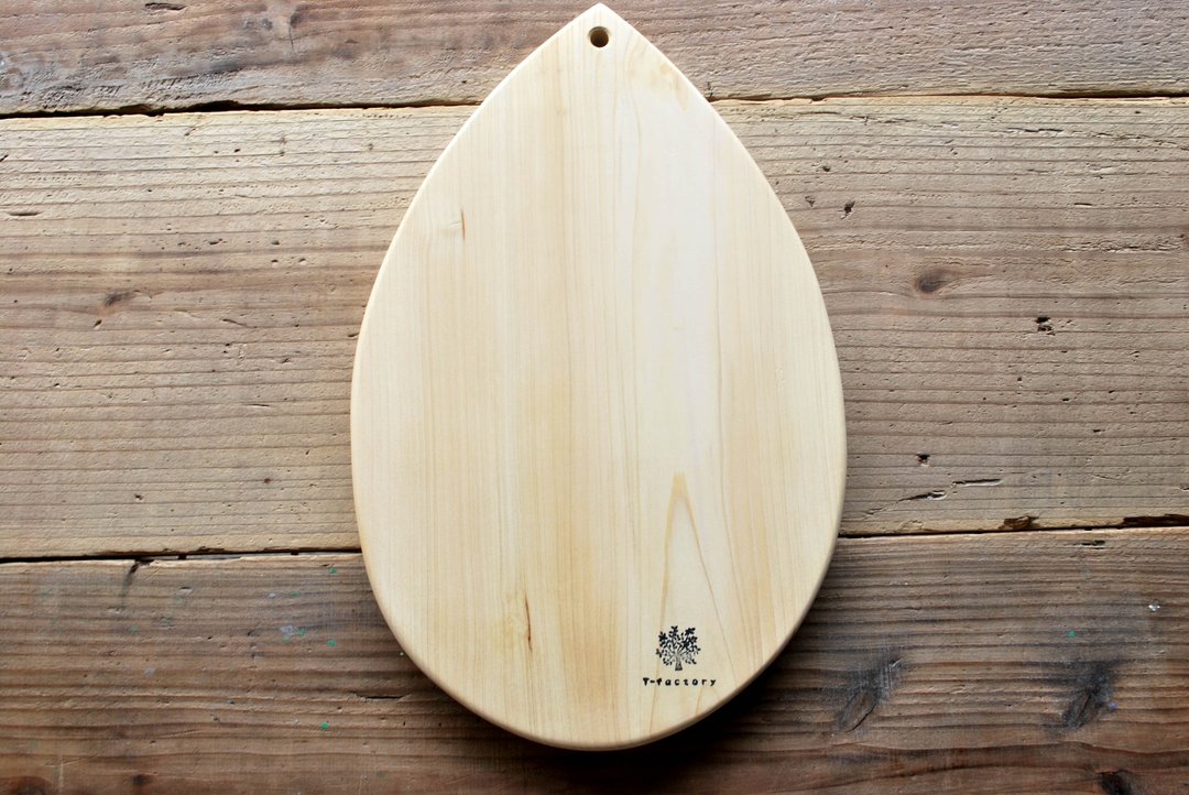  Precious trees's　cutting board　 Drop - 厨房用具 - 纸 卡其色
