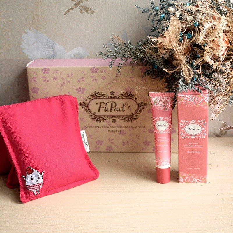fearless抗老防晒护手霜一只+专利fupad香草冷热敷袋(肩颈专用) - 手足保养 - 其他材质 多色
