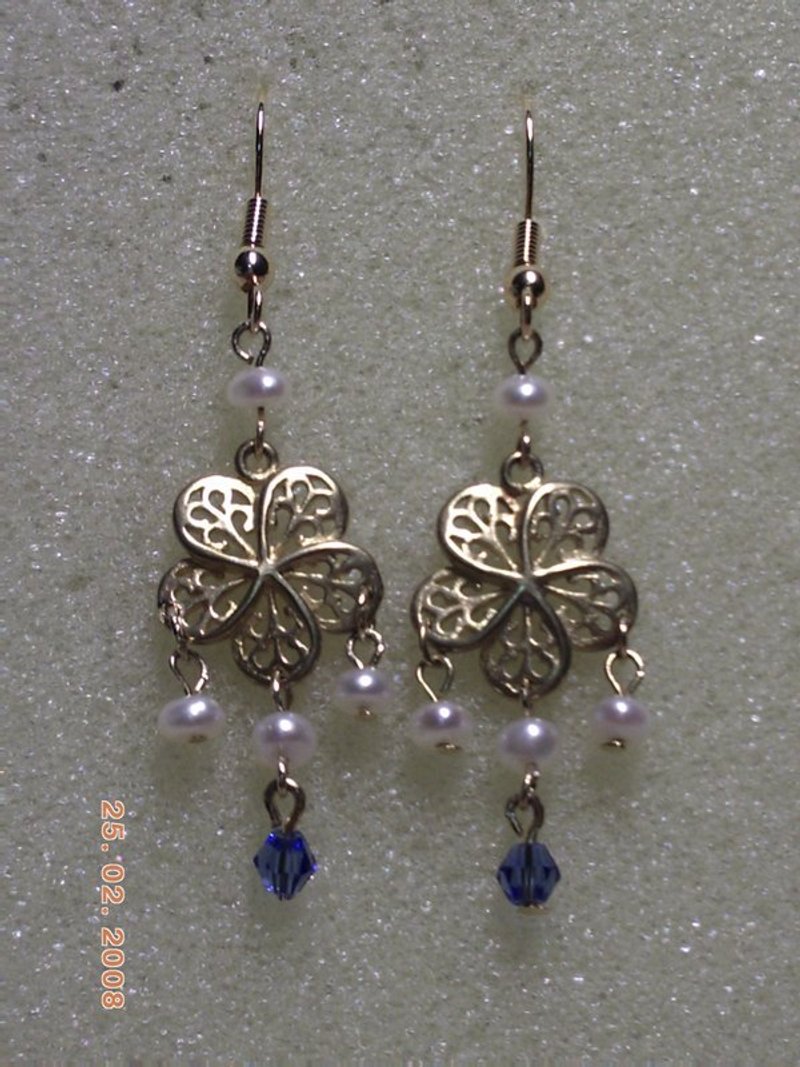 没有名字 - 耳环/耳夹 - 半宝石 