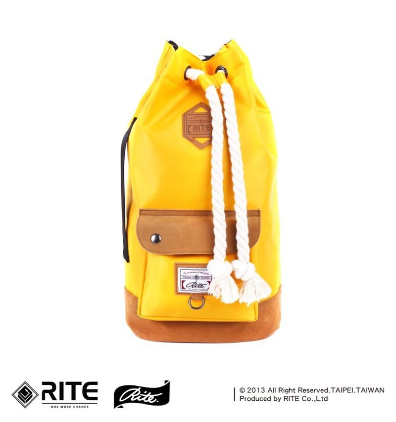 RITE Boxing Bag｜拳击小背包-亮黄｜ - 侧背包/斜挎包 - 其他材质 黄色