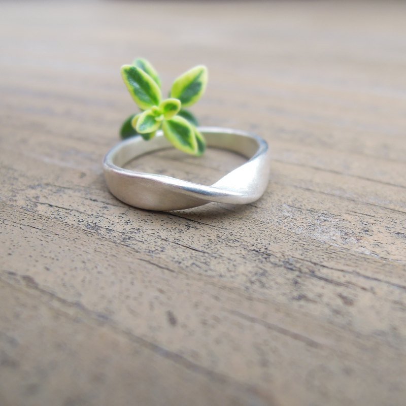 Oh Dear - 纯银戒指 - 戒指 - 其他金属 白色