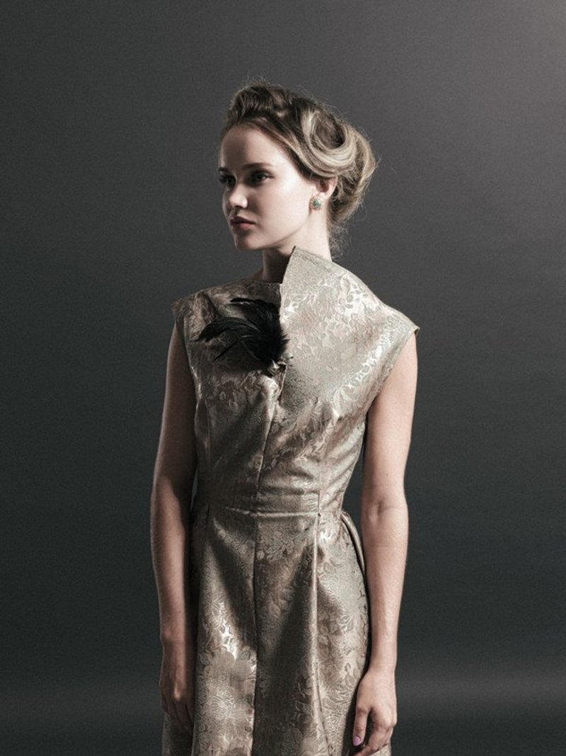 中西融合-经典建筑 旗袍 -Sally F.LI  wedding /订制婚纱/定制化 - 洋装/连衣裙 - 其他材质 