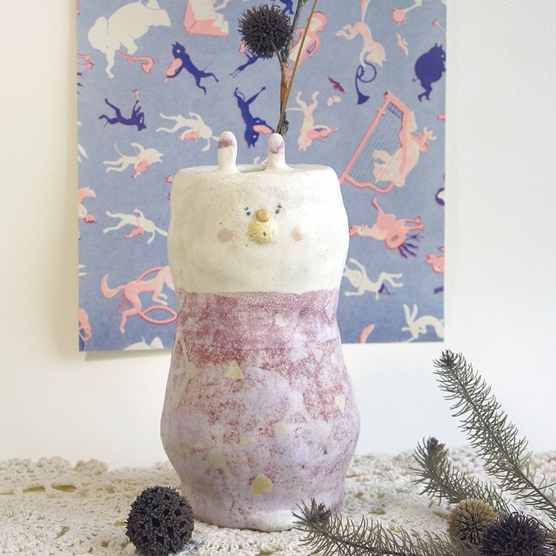 ［手感陶作］皮斯咔-玫瑰色的脑海记忆 - 植栽/盆栽 - 其他材质 粉红色