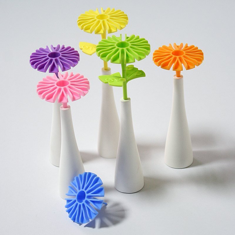 【花间乐】蛋糕均分器/生日礼物/派对小物/烘培用具-六色 - 厨房用具 - 塑料 多色