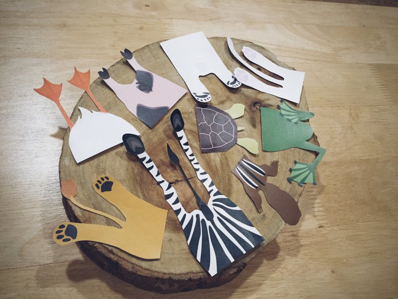 Tequila原创设计躲猫猫防水贴纸-屁股系列贴纸 - 贴纸 - 纸 多色