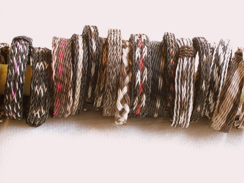 Vista[见闻]，南美洲，印地安手工编织手环  (马毛制成) - 中版 - 手链/手环 - 其他材质 多色