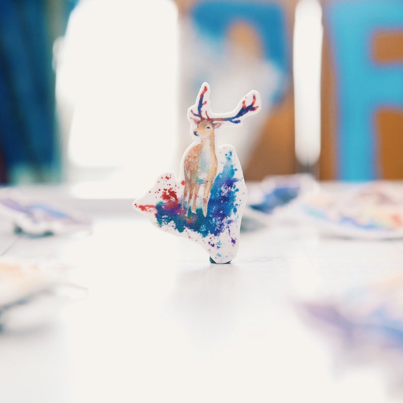 小徽章 AN-008 - 胸针 - 其他材质 