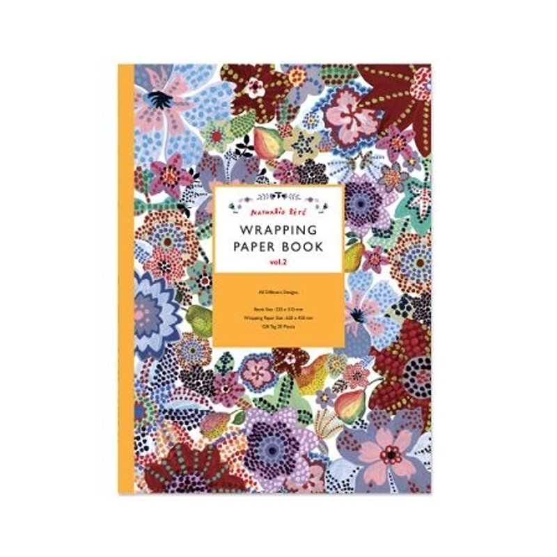 Dessin x 7321 Design-Nathalie Lete包装纸本组V.2,7321-05338 - 包装材料 - 纸 多色