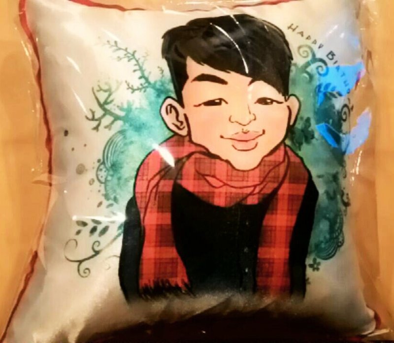 ★GiftPaint★甜蜜绘幸福&定制化肖像枕【单人肖像价】 - 订制画像 - 其他材质 