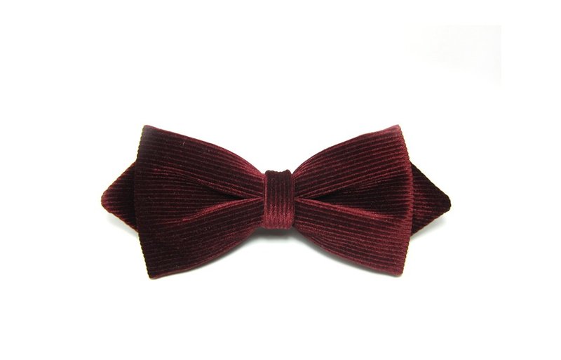 ▲血腥玛丽领结Hand-made Bow Tie - 领带/领带夹 - 其他材质 红色