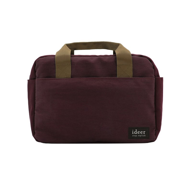 多色相机包酒红色防泼水尼龙休闲微单相机袋侧背手提包中包三用 - 相机包/相机袋 - 其他材质 红色