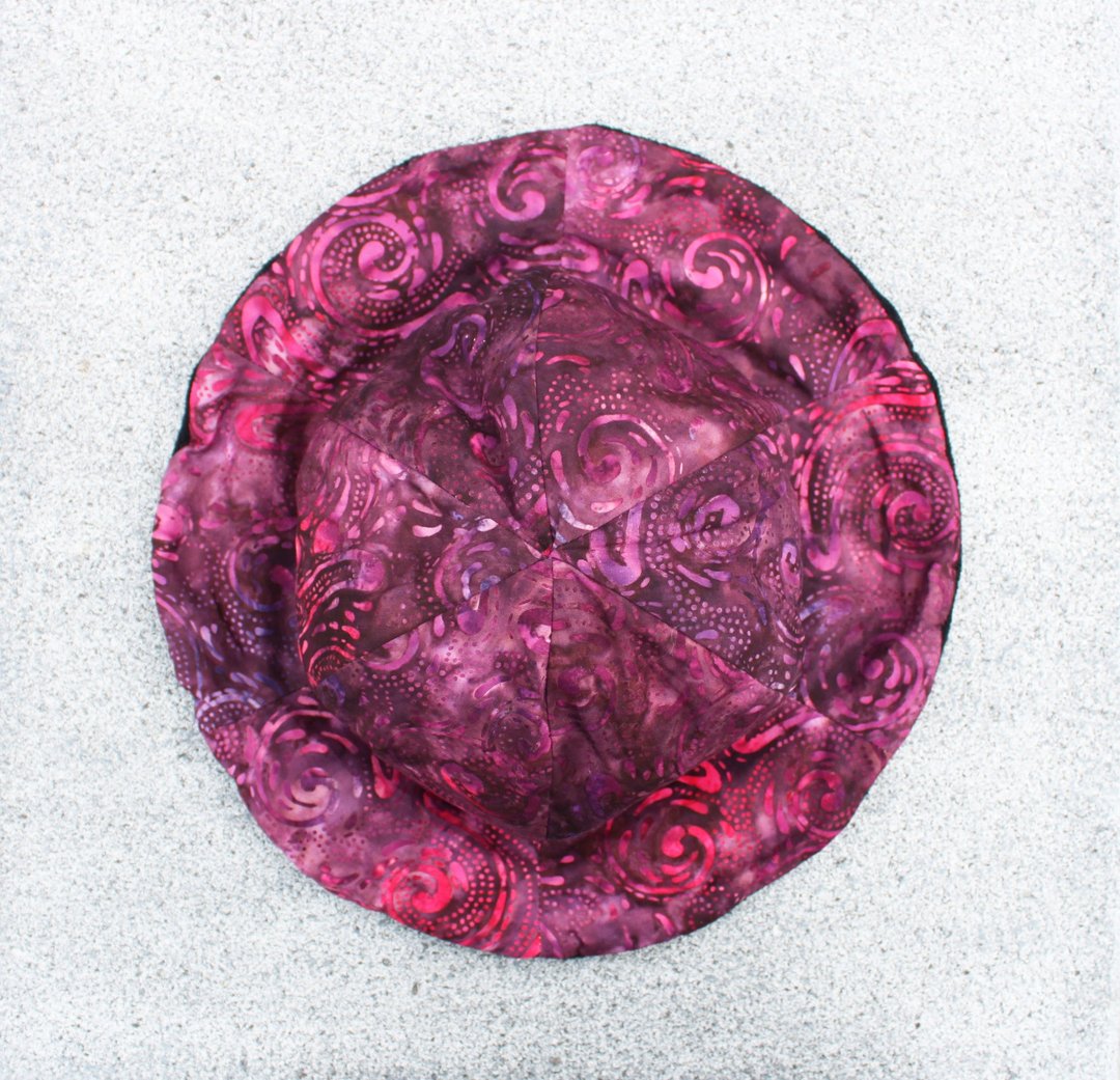 [CURLY CURLY]红河 /冬季限定一朵帽 A Flower of Hat - 帽子 - 其他材质 紫色