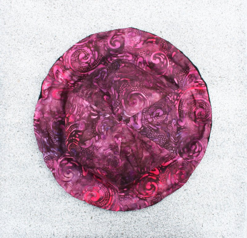 [CURLY CURLY]红河 /冬季限定一朵帽 A Flower of Hat - 帽子 - 其他材质 紫色