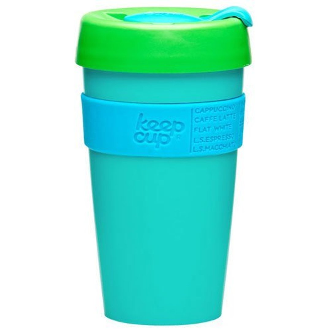 KeepCup 随身咖啡杯 摇滚系列(L)-绿苏打 - 咖啡杯/马克杯 - 塑料 绿色