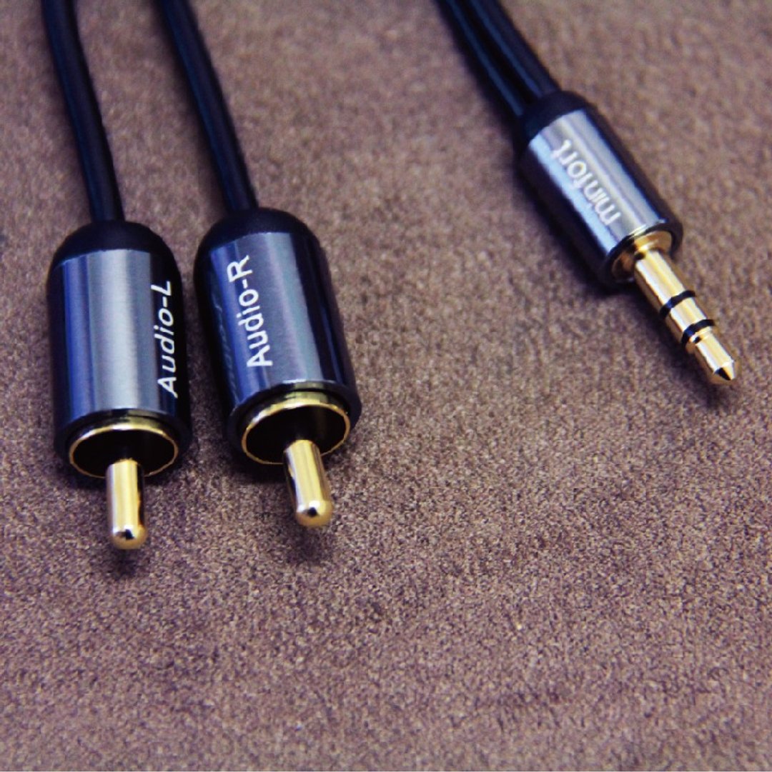 MINFOR / 2RCA to 3.5mm 立体声 音源线 - 充电宝/传输线 - 其他金属 