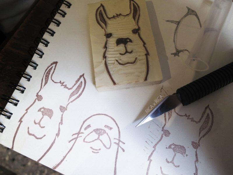 照片炸弹系－草泥马边章 - 其他 - 塑料 咖啡色