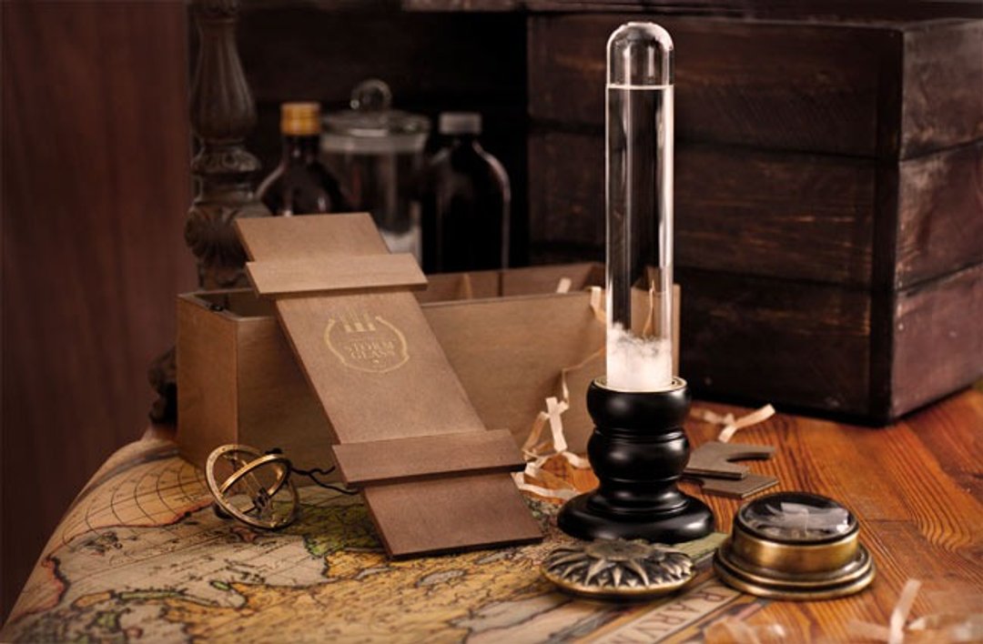 Storm glass 复古圆柱风暴球 - 摆饰 - 玻璃 