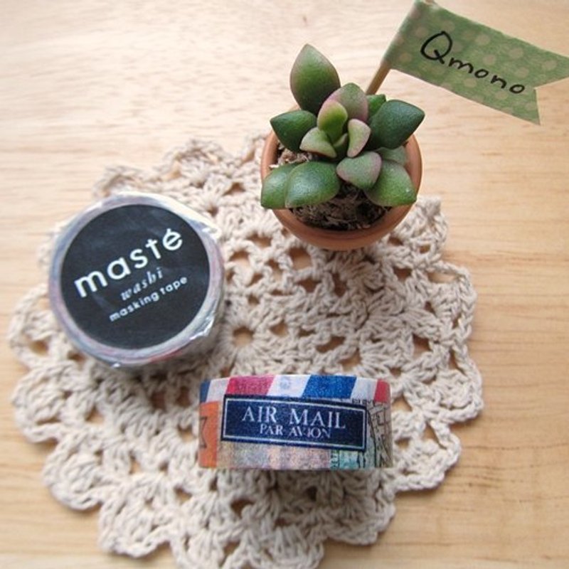 maste Masking Tape 和纸胶带 Multi系列【拼贴(MST-MKT15-A)】 - 纸胶带 - 纸 多色