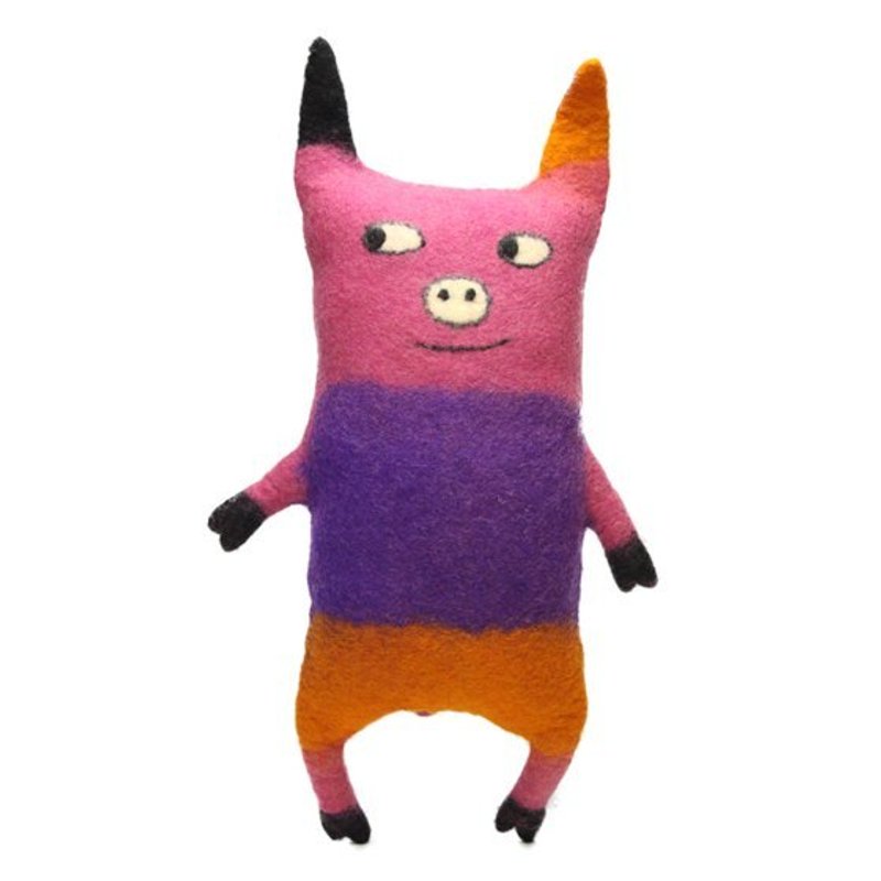 NIGER·尼格 - 玩偶/公仔 - 羊毛 紫色