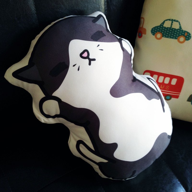 黑猫抱枕 - 枕头/抱枕 - 其他材质 