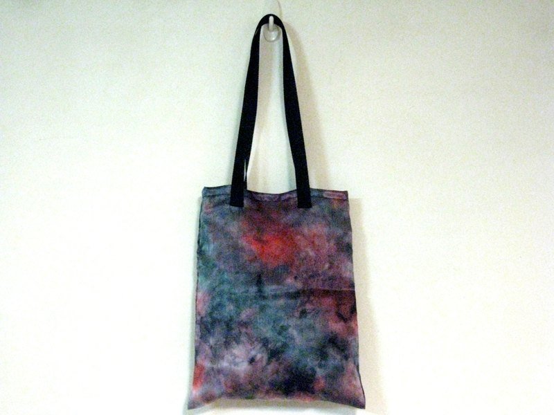 MaryWil小文青环保袋-宇宙布花 - 其他 - 其他材质 黑色