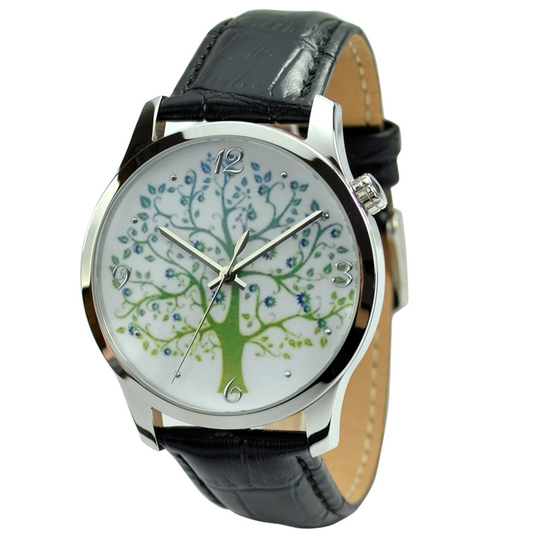 生命树手表 (大装) 包邮 Unisex Watch - 女表 - 其他金属 绿色