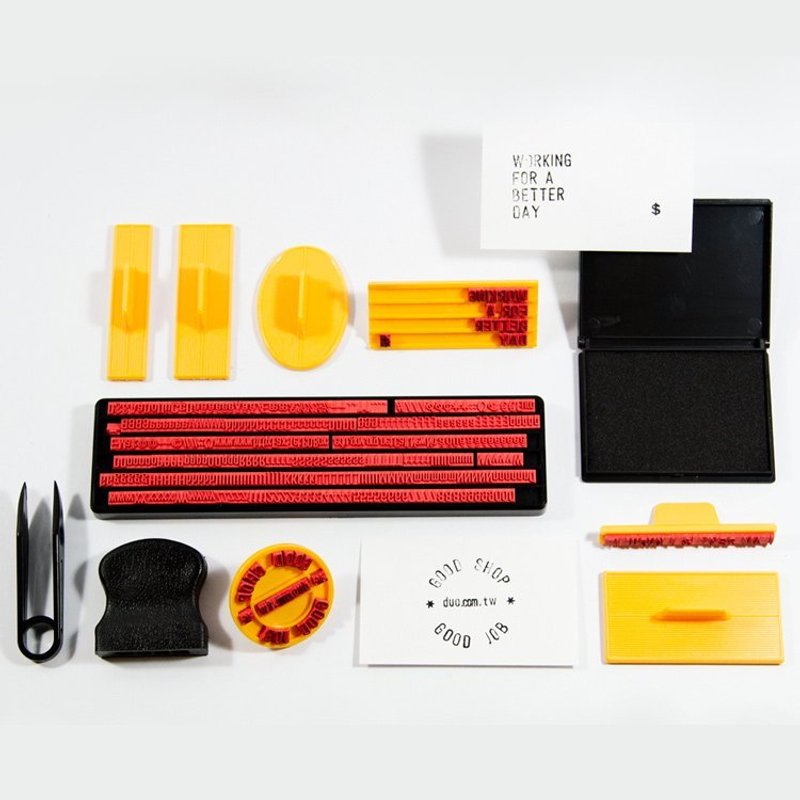 Shiny Stamp - DIY印章组(0.4字盘) - 其他 - 塑料 