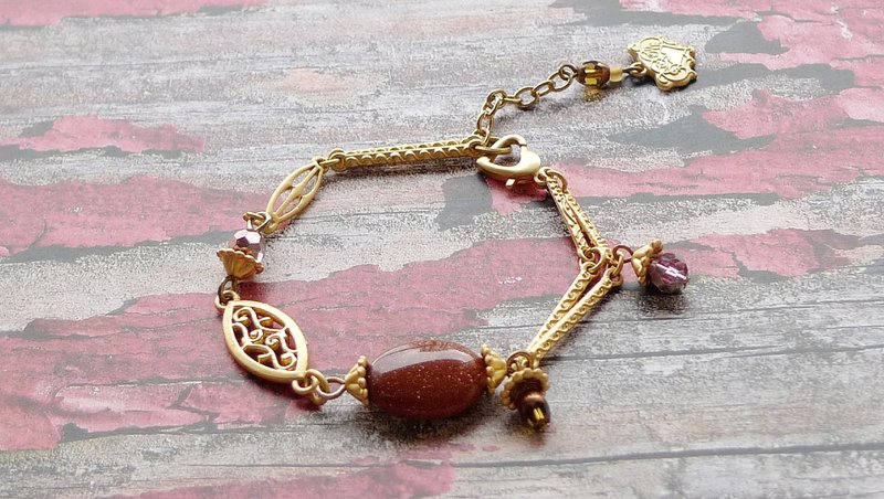 金莎花园-手链 - 手链/手环 - 其他金属 橘色