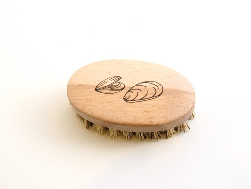 Redecker_贝壳刷 - 其他 - 竹 咖啡色