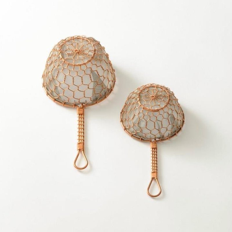 京都 金网 つじ 6 cm 茶滤网 - 茶具/茶杯 - 其他金属 